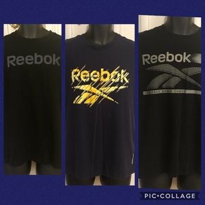 3 Reebok T-Shirts